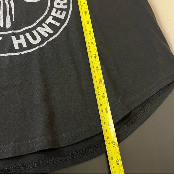 Star Wars The Mandalorian Bounty Hunter Stamp T-Shirt - Picture 11 of 11